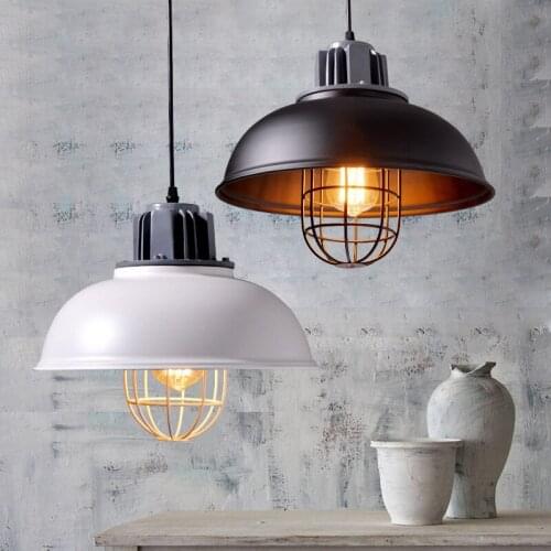 Ceiling Lamp Modern Pendant Hanging Lamp Black Vintage Pendant Lamp