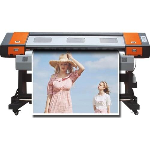 Large-format printer 180cm affordable price outdoor banner printing machine one dx7 printhead big photo solvent printer
