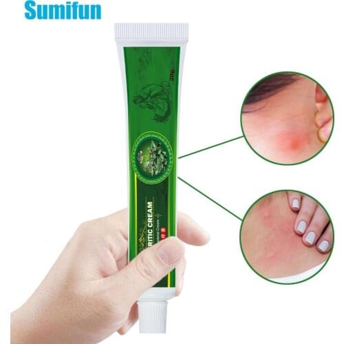 SMF 20g Psoriasis Cream Anti-itch Ointment Dermatitis Pruritus Eczema 100% Chinese Traditional Herbal Medical Plaster
