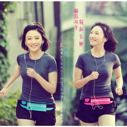 Outdoor Sports Running Waist Bag Belt Waterproof Running Bags Women For Cell Phone Jogging Bags For Women Men Lady