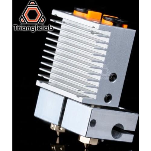 Trianglelab Multi Extrusion Dual Extrusion cooling Chimera+ for 3D printer For E3D hotend Upgrade Multi Color Extruder kit