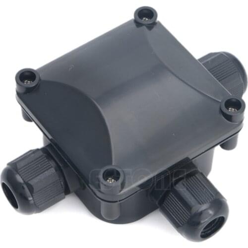 Waterproof IP 68 Junction Box 3 Cable & Wire Protection Building DTY Connectors L15