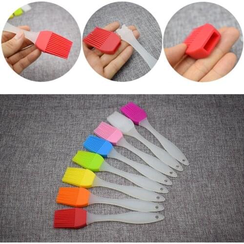 1 PC Newest Silicone Baking Bakeware Bread Cook Brushes Pastry Oil BBQ Basting Brush Tool Kitchen Accessories Gadget Brushes