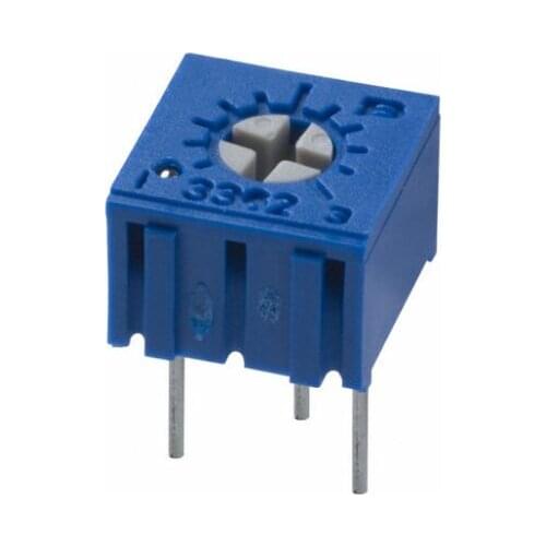 100PCS 3362P Trimpot Trimmer Potentiometer 1K 2K 5K 50K 100K 200K 500K 1M