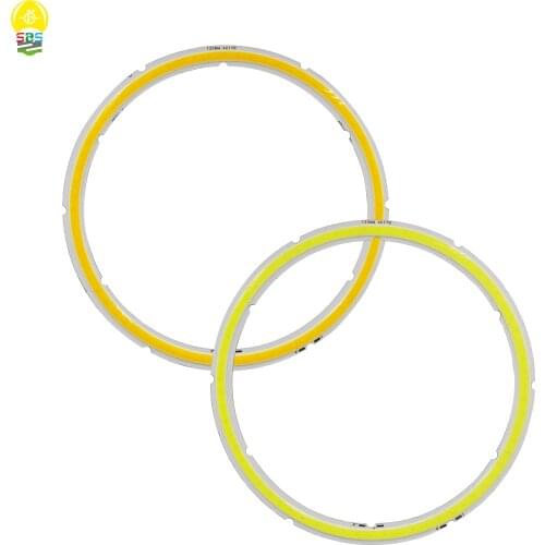 120mm ring shape LED COB annular led light source 12V 12W dimmable led with Dimmer remote controller for DIY lighting