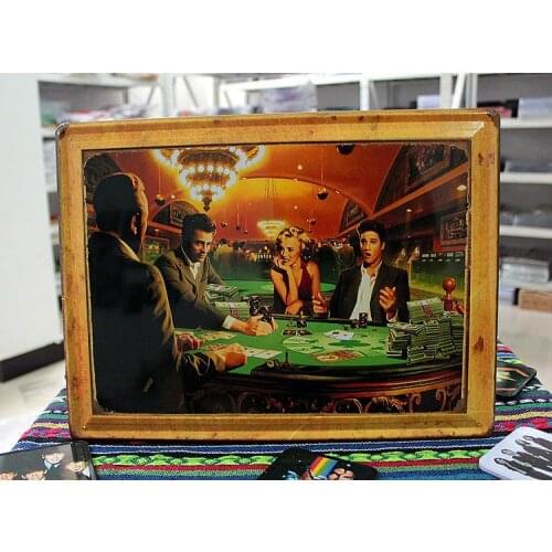 30pcs/lot Metal Sign shabby chic Wholesale vintage painting Tin sign Art decoration Bar Retro Metal Wall signs N-64 Mix order 30