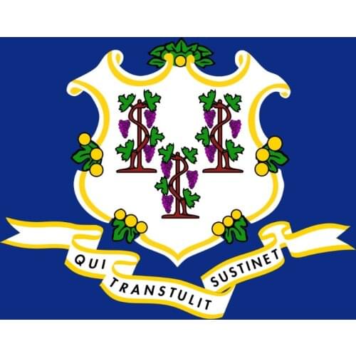 90x150cm Connecticut flag for decoration