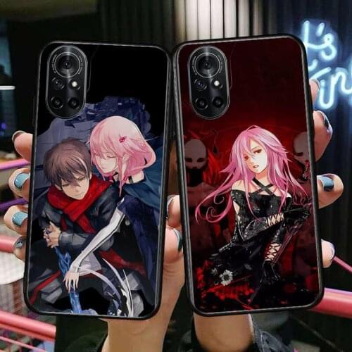 Guilty crown anime Clear Phone Case For Huawei Honor 20 10 9 8A 7 5T X Pro Lite 5G Black Etui Coque Hoesjes Comic Fash design