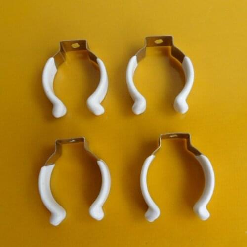 DHL 1000pcs/lot White VIVARIUM AQUARIUM Fluorescent 28.3mm T9 UV TUBE LIGHT METAL CLIPS