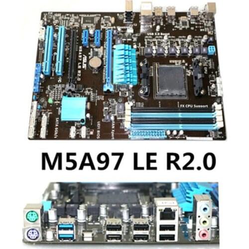 For ASUS M5A97 LE R2.0 Socket AM3+ 970 External Graphics Card Motherboard ATX