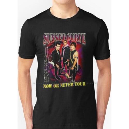Sunset Curve Band Bootleg T Shirt 100% Pure Cotton Sunset Curve Julie And The Phantoms Jatp Phantoms Alex Reggie Luke Julie
