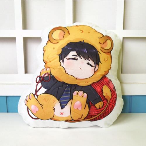 Love and Producer Mr. Love: Queen’s Choice Lucien Gavin Victor Kilo Shaw Cosplay Short Plush Doll Throw Pillow Stuffed Cushion
