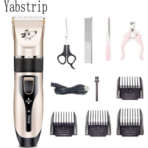 Dog Hair Trimmer Electrical Pet Professional Grooming Machine Tool usb Rechargeable Shavers Hair Cutter Cat Dog Haircut clipper