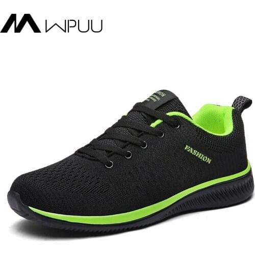 Mens Casual Male Sneakers Fashion Outdoor Walking Breathable Athletic Mesh Comfortable Running Non-Leather Sports Shoes For Men