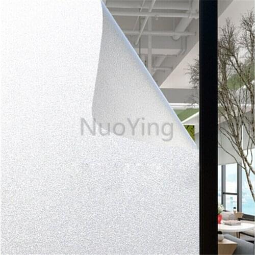 Opaque Window Privacy Film Sticker Self-adhesive Film Home Decoration Film Bedroom Bathroom Decoration Waterproof Frosted Glass