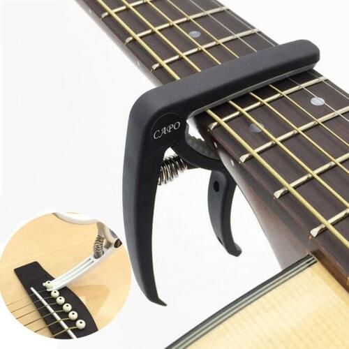 Plastic Guitar Capo for Acoustic Electric Guitars Classic Guitar Capo Ukulele Capo with Bridge Pin Puller