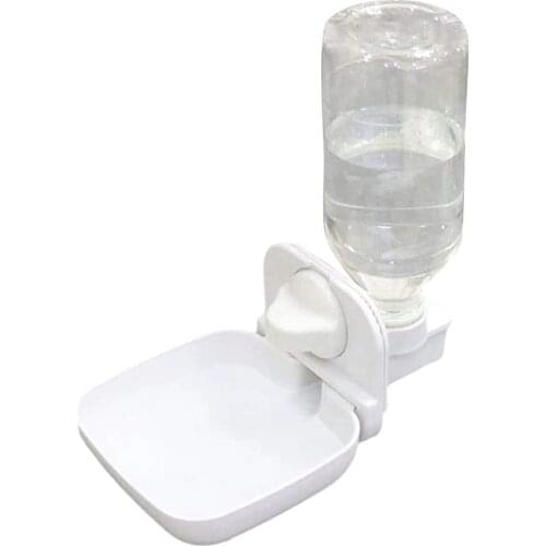 450ML Pet Parrots Birds Drinker Pigeon Rabbit Drinking Bowl Water Feeder Cat Dog Cage Hanging Water Dispenser Device for Pet