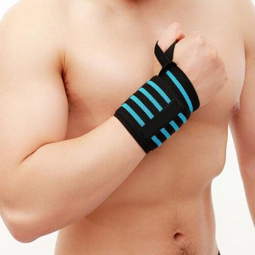 Wrist Band Strap Adjustable Brace Wrap Bandage Support for Fitness Weightlifting BHD2