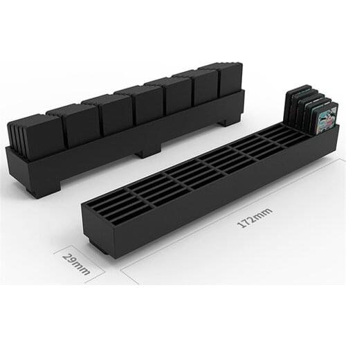 Brand New Practical Game Card Storage Rack Host Controller Card Box for Switch game Console Accessories