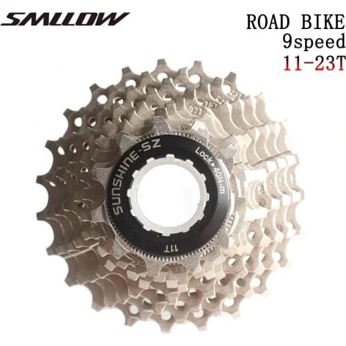 SUNSHINE-SZ Bicycle 9 Speed 9s Cassette 11-23T Freewheel Road Bike Parts 18S 27S Speed Sprocket for parts Sora 3300 3500 R3000