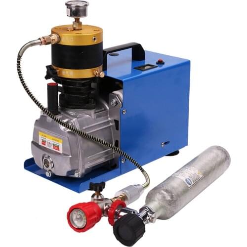High Pressure Air Pump Electric Air Compressor for Pneumatic Airgun Scuba Rifle PCP Inflator