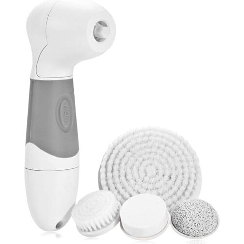 Rotating Pore Cleanser Electric Massager Scrubber Handheld Tool Exfoliator Facial Cleansing Brush Skin Care Body Multifunctional