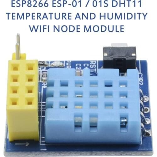 WiFi Node Sensor Module NodeMCU Temperature Humidity Sensor Module ESP8266 ESP-01 Esp-01S DHT11 Without Wireless Module