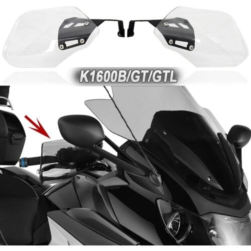 Motorcycle ABS Handguards Hand Guards Protectors 17-20 Windshield For BMW K 1600 B K 1600 Grand America K 1600 GT K 1600 GTL