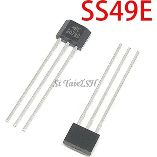 10pcs 49E SS49E OH49E Hall Element Effect Sensor