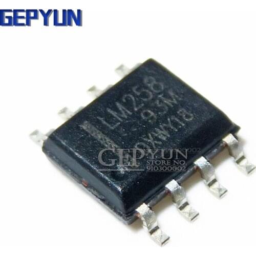 10PCS LM258DR LM258 SOP8 SOP SMD Gepyun