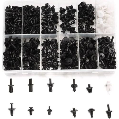 350pcs Auto Car Push Retainer Pin Rivet Trim Clip Panel Moulding Assortments Kit