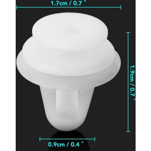 9mm Auto Fastener Vehicle Car Bumper Clips For Audi Q3 Q5 SQ5 Q7 A1 A3 S3 A4 S4 RS4 RS5 A5 A6 S6 C6 C7 S5 A7 S7 A8