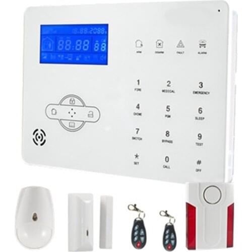 Focus Wireless GSM alarm system Burglar Smart Home Security Alarm PSTN GSM dual network alarm with Touch Screen Panel