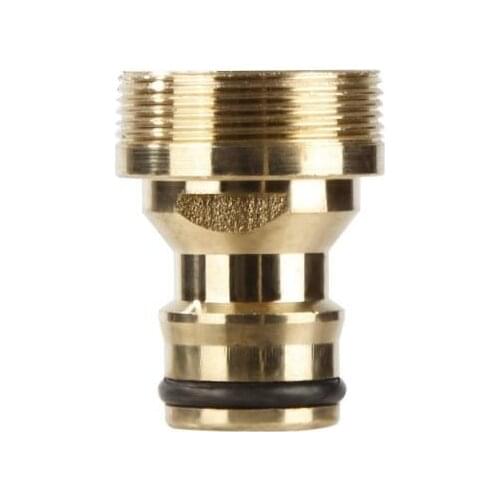 Male Quick Connector Brass Nipple Faucet Water Gun Adapter Garden Tap Connector Adapter 1pcs Garden Watering Tools