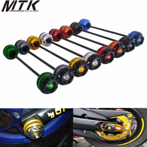 For YAMAHA TMAX 500 2008-2011 tamx 530 2008 2009-2011 CNC Modified Motorcycle Front and Rear wheel drop ball / shock absorber