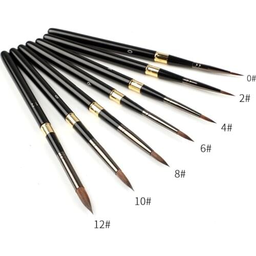 1PCS Artistic Squirrel Hair Paint Brushes High Quality Art Painting Brush Detachable Watercolor Brush for Drawing Art Supplies