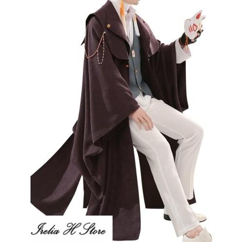 Anime Bungo Stray Dogs Cosplays Dazai Osamu Cosplay Costume Samurai Costume