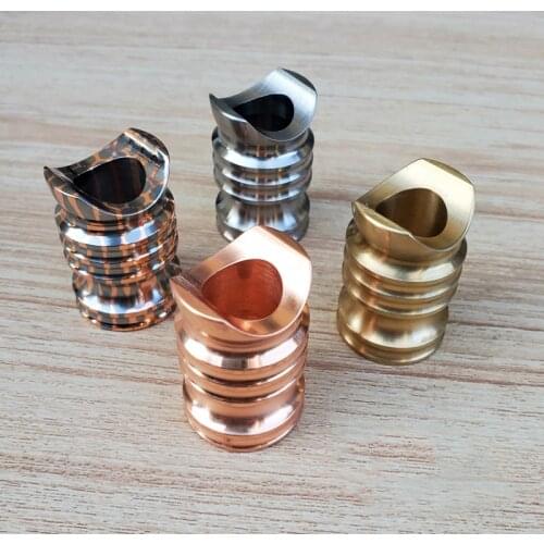 Brass Cigar Holder Titanium Alloy Pen Holder Multifunctional Tool Outdoor EDC Candlestick Ornaments
