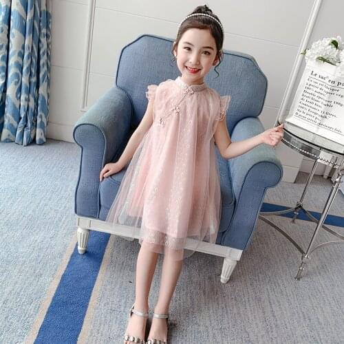 Summer Lace Children Clothing Princess Kids Dresses For Girls Causal Wear Unicorn Dress 3 8 Years Vestido Robe Fille