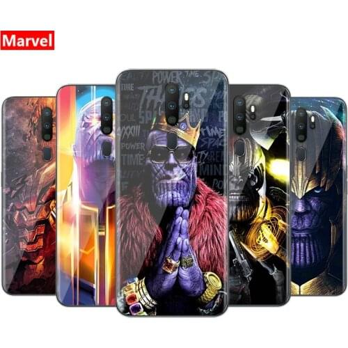 Marvel Avengers Thanos For OPPO A94 A93 A92S A73 A72 A53S A52 A32 A31 A12E A1K A11X AX7 A9 A7 A5 Soft TPU Silicone Phone Case