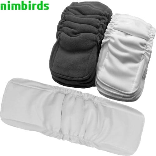 Reusable Bamboo Cotton Insert Baby Cloth Diaper Mat Bamboo Charcoal Nappy Inserts Changing Liners Cotton Insert Wholesale