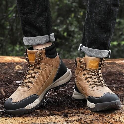 Sneaker Mens leather casual thick mens sole sport shoes boots altos walking Winter mens winter a with altas High sneakers tenis
