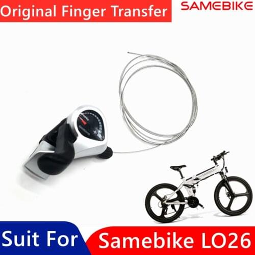 Original Finger Throttle Thumb Shifter 21 Speed For Samebike LO26 Shifters Bicycle Samebike E-Bike Replacement Accessories