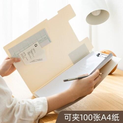 Transparent File Folder A4 Clipboard Writing Pad Document Holder Board Plastic Clip Board School Office Supplies Stationery