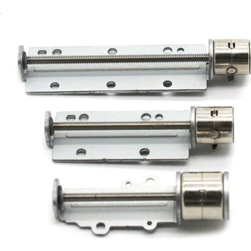 Mini Round Screw Stepper Motor 30mm/40mm/51mm Stroke DC 5V 2-Phase 4-Wire Electronic Circuit Accessories Camera Slide Motor