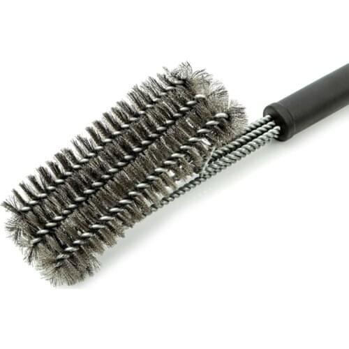 94PF Grill Cleaning Brush BBQ Tool Barbecue Grill Brush Stainless Steel Brushes Cleaner Outdoor BBQ Accessories