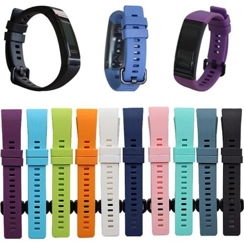 For Huawei Band 4 pro 3 3pro Strap Silicone Bracelet Watch Band Replacement Wrist Strap For Huawei 3/3 Pro Watch accessories