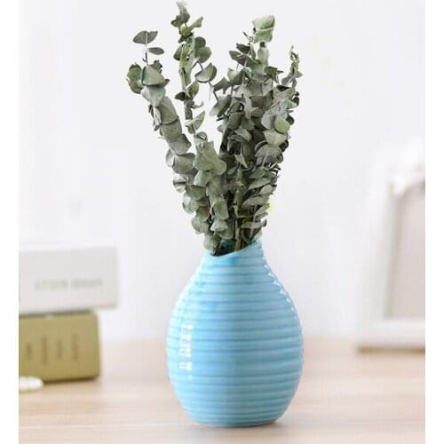 Nordic Eucalyptus Dried Flower Branches Clear Texture Unique Elegant Eucalyptus Dried Flower Bouquet for Home Decoration