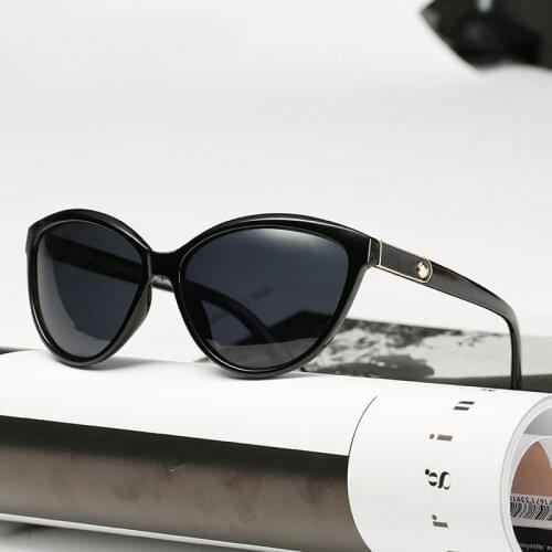 Retro Cat Eye Sunglasses Women Polarized Lady Elegant Sun Glasses Female Driving Eyewear lunette soleil femme
