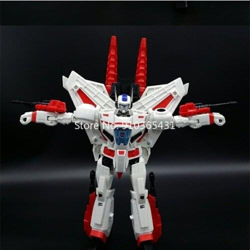 Brand New G1 Transformation Jetfire Skyfire IDW LG07 Reconnaissance Aircraft Mode Leader KO Action Figure Robot Collection Toy